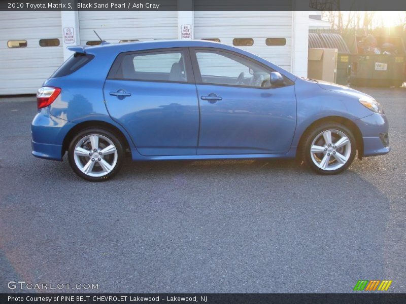 Black Sand Pearl / Ash Gray 2010 Toyota Matrix S