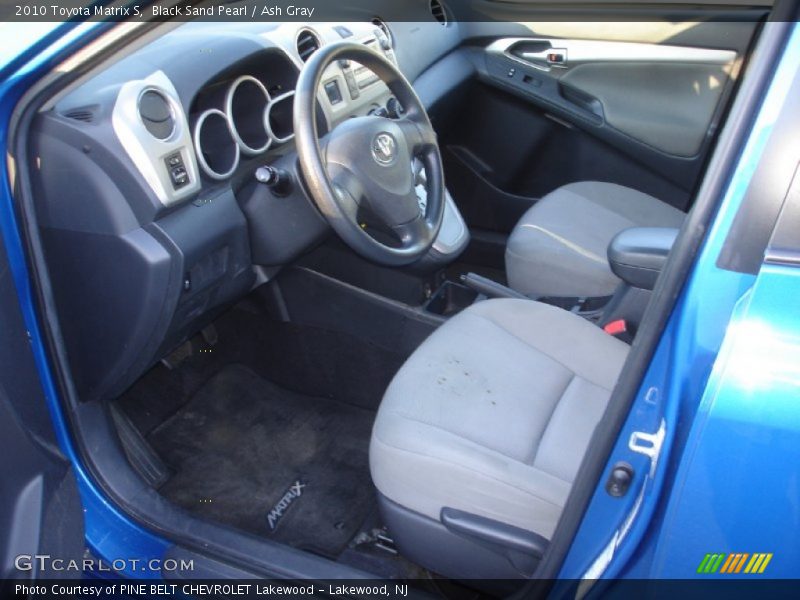 Black Sand Pearl / Ash Gray 2010 Toyota Matrix S