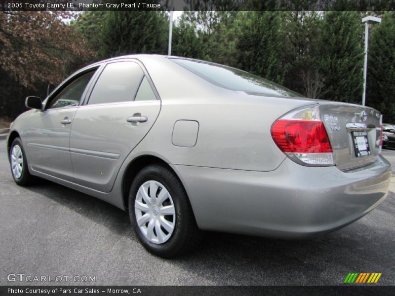 Phantom Gray Pearl / Taupe 2005 Toyota Camry LE