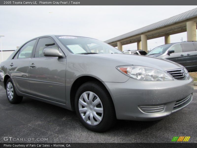 Phantom Gray Pearl / Taupe 2005 Toyota Camry LE