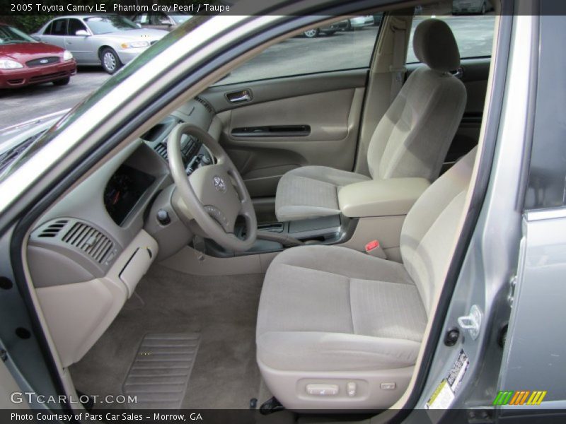 Phantom Gray Pearl / Taupe 2005 Toyota Camry LE