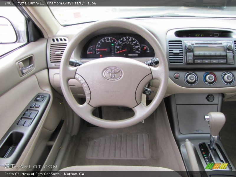 Phantom Gray Pearl / Taupe 2005 Toyota Camry LE