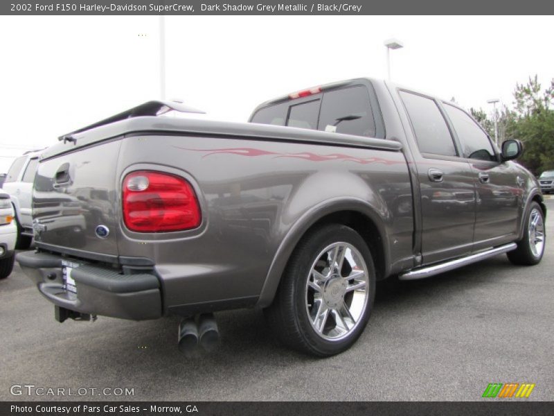 Dark Shadow Grey Metallic / Black/Grey 2002 Ford F150 Harley-Davidson SuperCrew