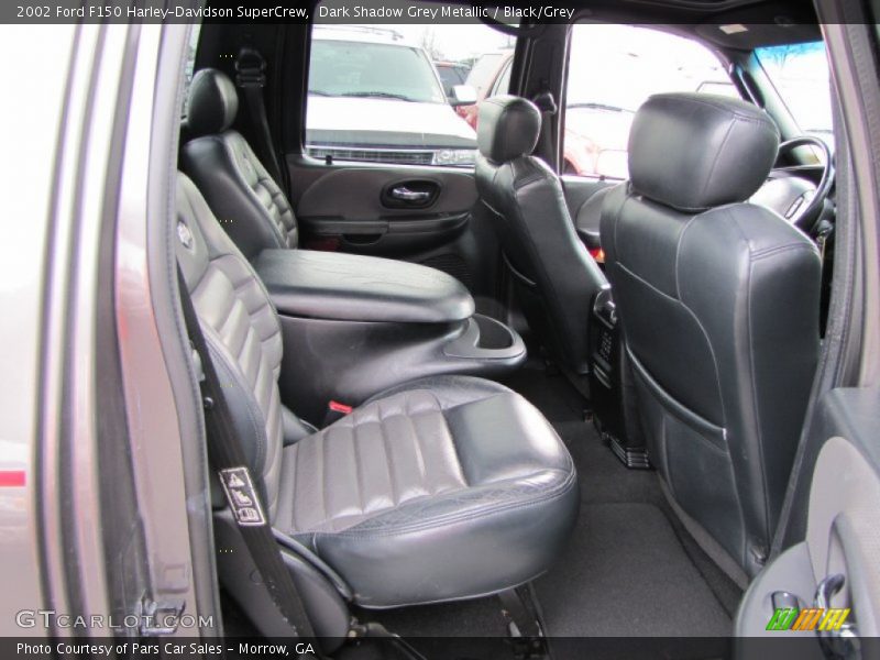  2002 F150 Harley-Davidson SuperCrew Black/Grey Interior