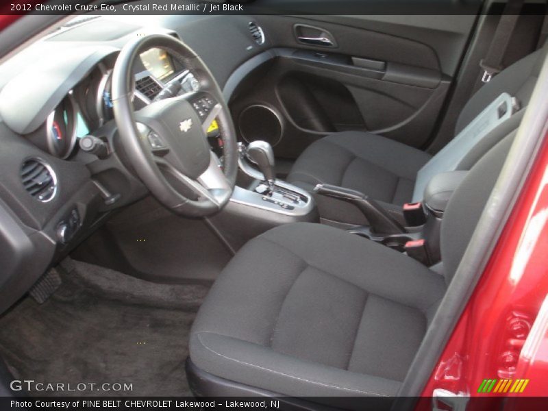 Crystal Red Metallic / Jet Black 2012 Chevrolet Cruze Eco