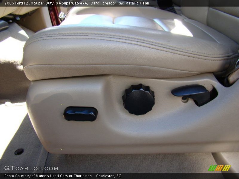 Dark Toreador Red Metallic / Tan 2006 Ford F250 Super Duty FX4 SuperCab 4x4