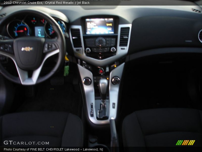 Crystal Red Metallic / Jet Black 2012 Chevrolet Cruze Eco