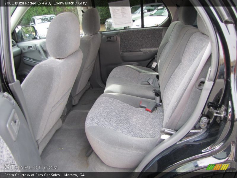  2001 Rodeo LS 4WD Gray Interior