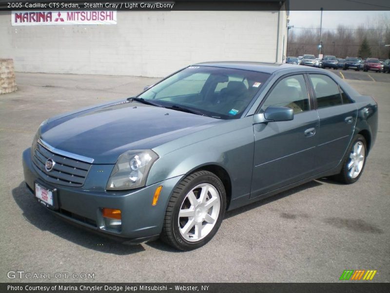 Stealth Gray / Light Gray/Ebony 2005 Cadillac CTS Sedan