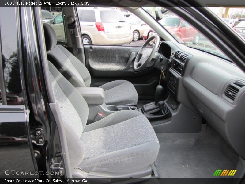  2001 Rodeo LS 4WD Gray Interior