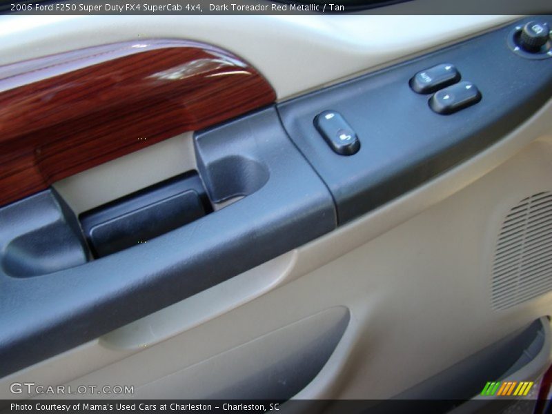 Dark Toreador Red Metallic / Tan 2006 Ford F250 Super Duty FX4 SuperCab 4x4