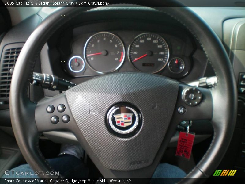 Stealth Gray / Light Gray/Ebony 2005 Cadillac CTS Sedan