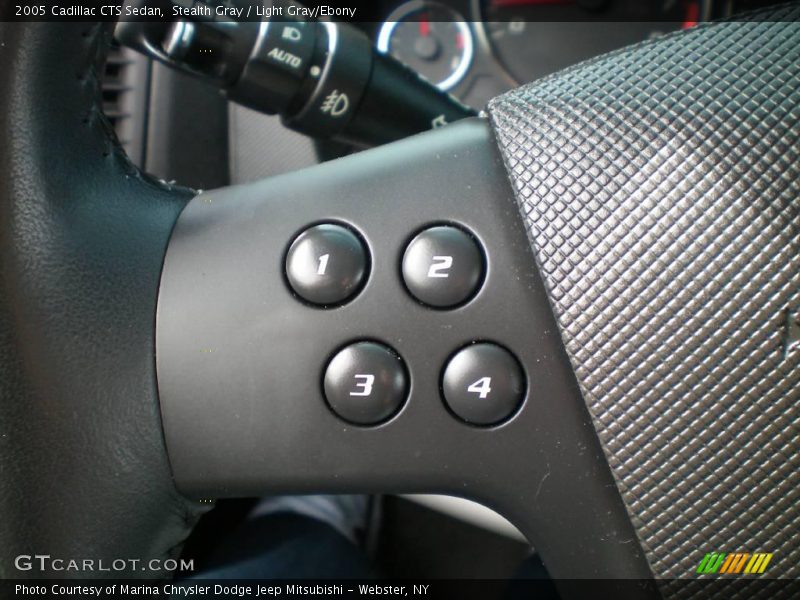 Stealth Gray / Light Gray/Ebony 2005 Cadillac CTS Sedan