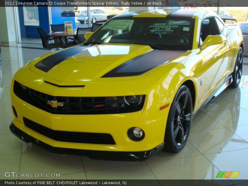 Front 3/4 View of 2012 Camaro SS Coupe Transformers Special Edition
