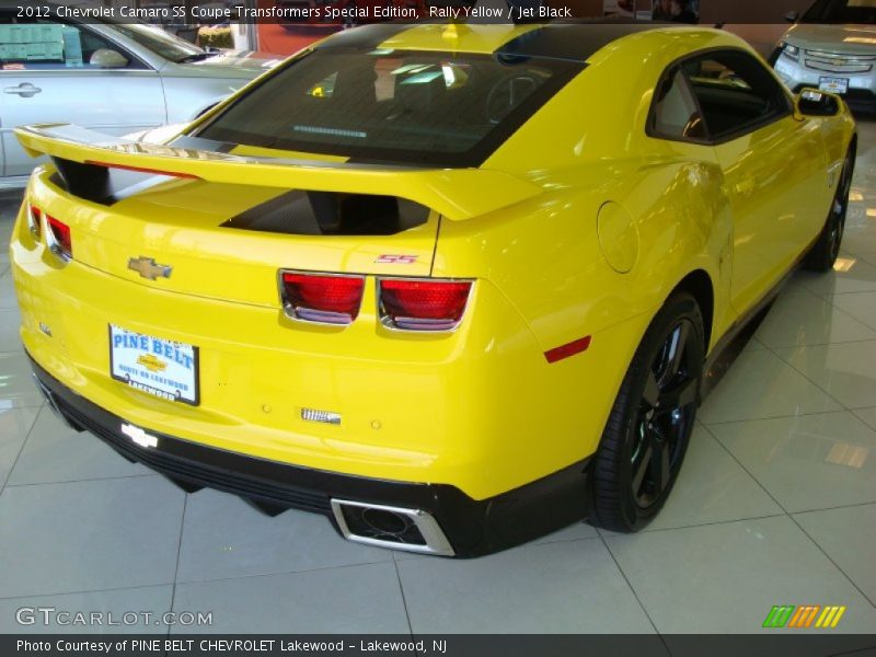 Rally Yellow / Jet Black 2012 Chevrolet Camaro SS Coupe Transformers Special Edition