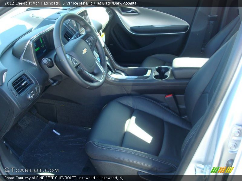 Silver Ice Metallic / Jet Black/Dark Accents 2012 Chevrolet Volt Hatchback