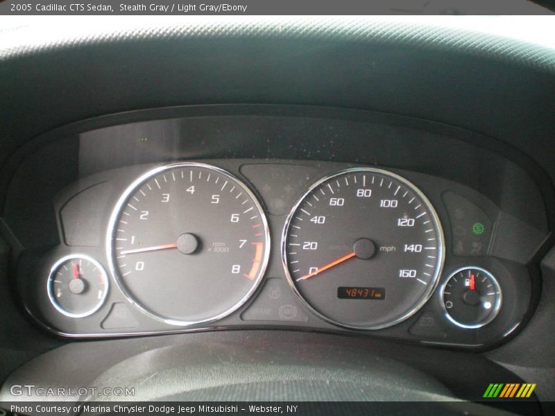 Stealth Gray / Light Gray/Ebony 2005 Cadillac CTS Sedan
