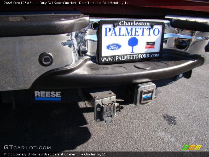 Dark Toreador Red Metallic / Tan 2006 Ford F250 Super Duty FX4 SuperCab 4x4