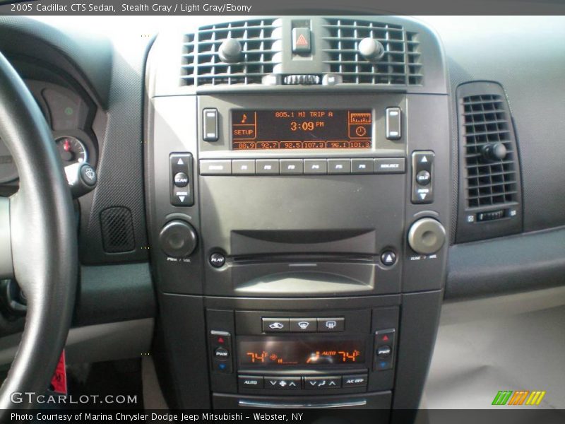 Stealth Gray / Light Gray/Ebony 2005 Cadillac CTS Sedan