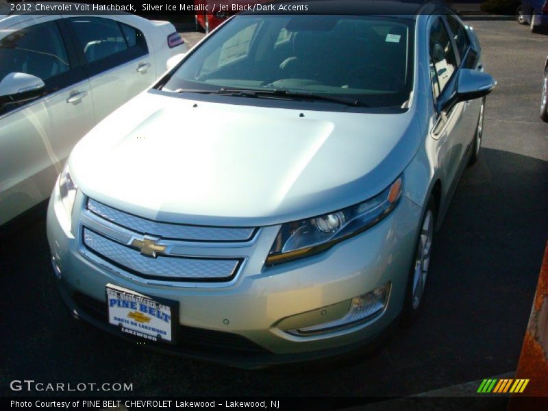 Silver Ice Metallic / Jet Black/Dark Accents 2012 Chevrolet Volt Hatchback