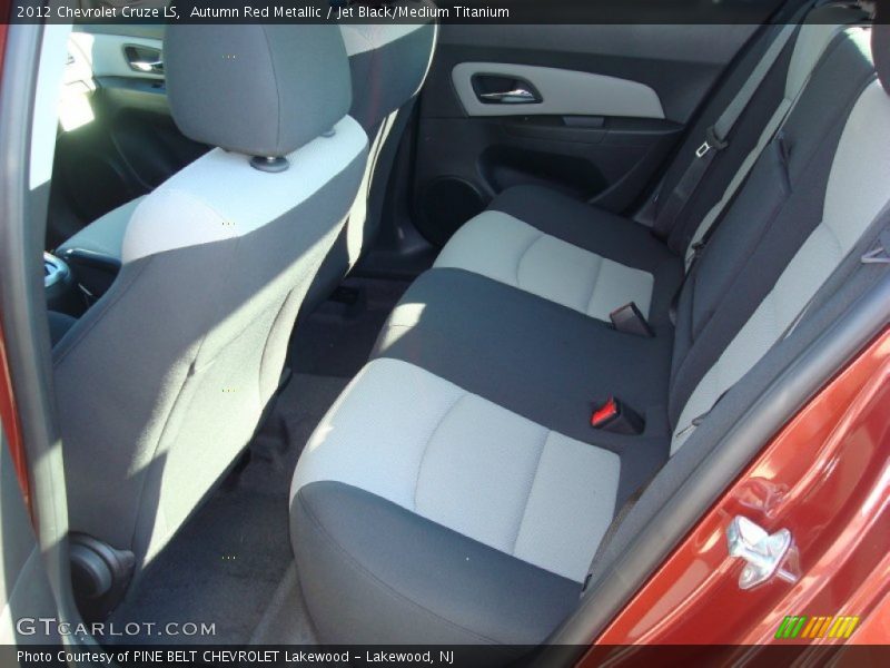 Rear Seat of 2012 Cruze LS