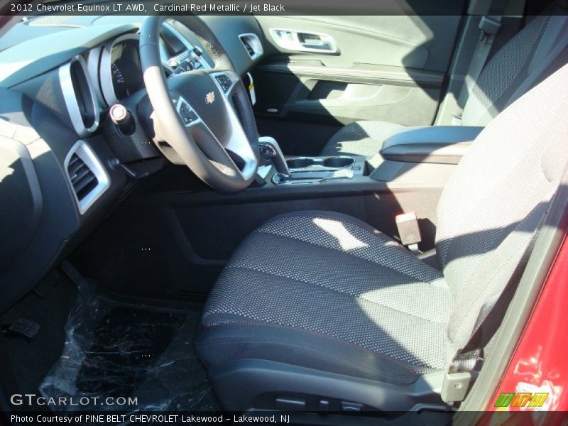 Cardinal Red Metallic / Jet Black 2012 Chevrolet Equinox LT AWD