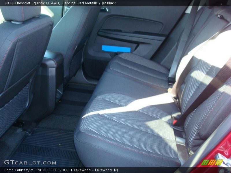 Cardinal Red Metallic / Jet Black 2012 Chevrolet Equinox LT AWD