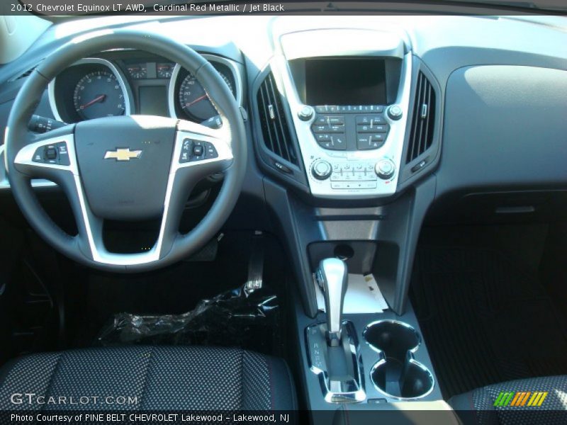 Cardinal Red Metallic / Jet Black 2012 Chevrolet Equinox LT AWD