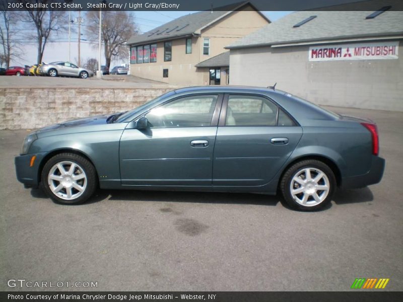 Stealth Gray / Light Gray/Ebony 2005 Cadillac CTS Sedan