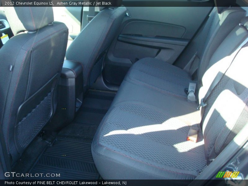 Ashen Gray Metallic / Jet Black 2012 Chevrolet Equinox LS