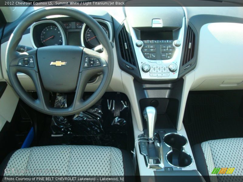 Summit White / Light Titanium/Jet Black 2012 Chevrolet Equinox LS