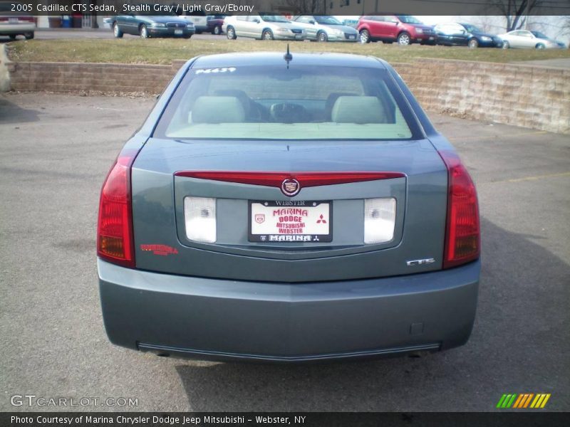 Stealth Gray / Light Gray/Ebony 2005 Cadillac CTS Sedan