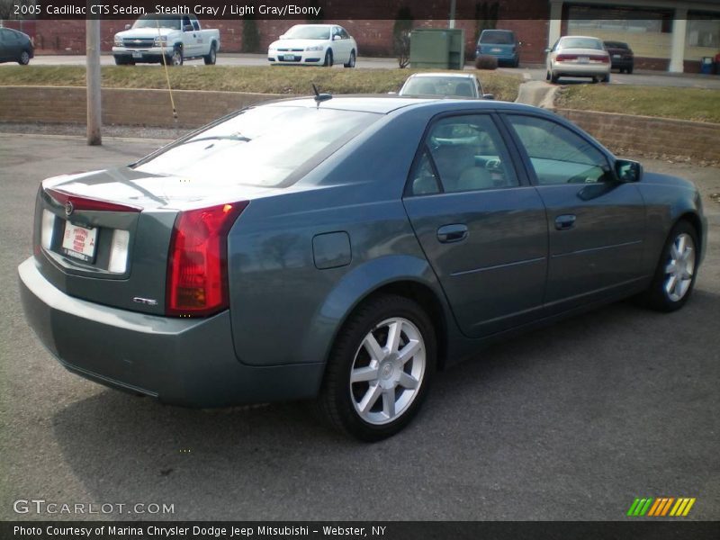 Stealth Gray / Light Gray/Ebony 2005 Cadillac CTS Sedan