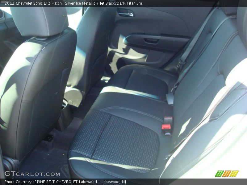 Silver Ice Metallic / Jet Black/Dark Titanium 2012 Chevrolet Sonic LTZ Hatch
