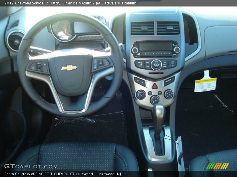 Silver Ice Metallic / Jet Black/Dark Titanium 2012 Chevrolet Sonic LTZ Hatch