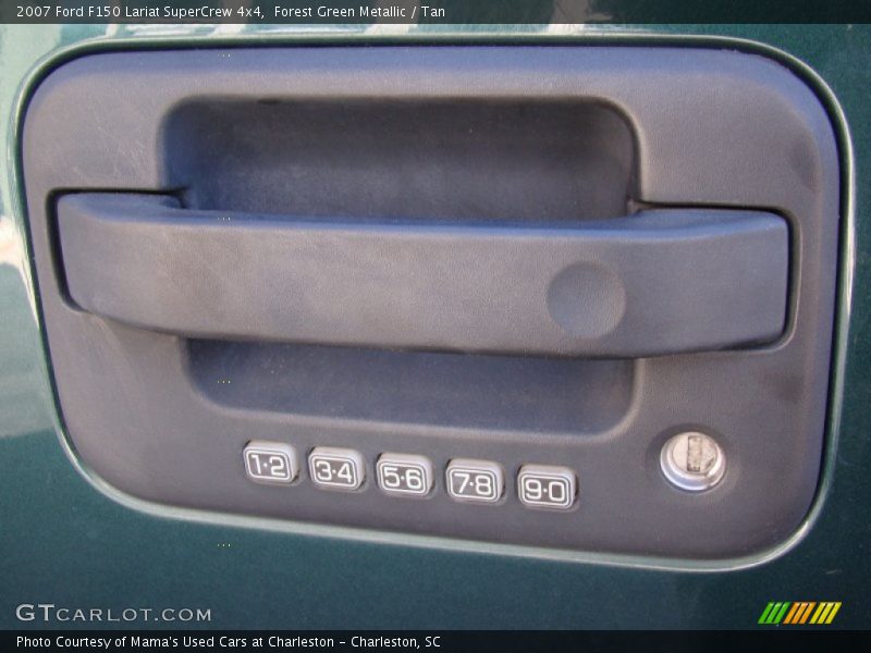 Forest Green Metallic / Tan 2007 Ford F150 Lariat SuperCrew 4x4