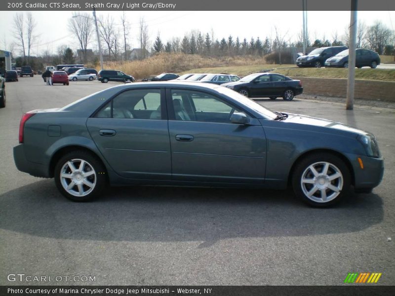 Stealth Gray / Light Gray/Ebony 2005 Cadillac CTS Sedan