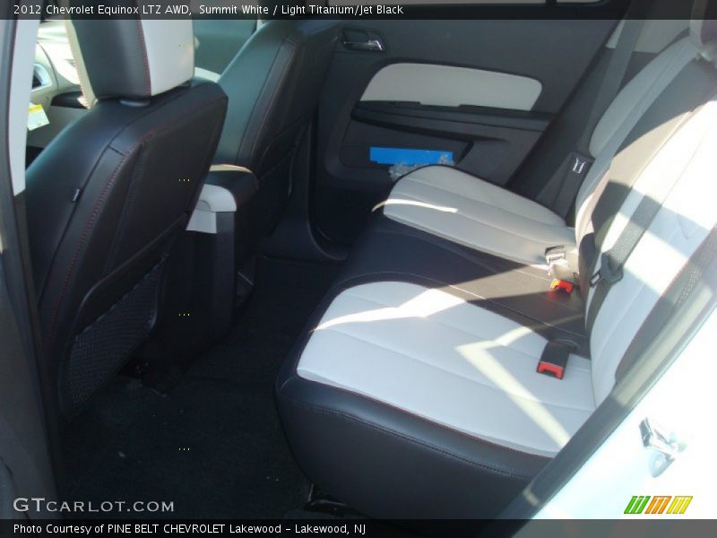Summit White / Light Titanium/Jet Black 2012 Chevrolet Equinox LTZ AWD
