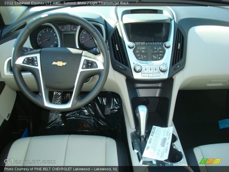 Summit White / Light Titanium/Jet Black 2012 Chevrolet Equinox LTZ AWD