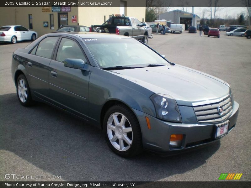 Stealth Gray / Light Gray/Ebony 2005 Cadillac CTS Sedan