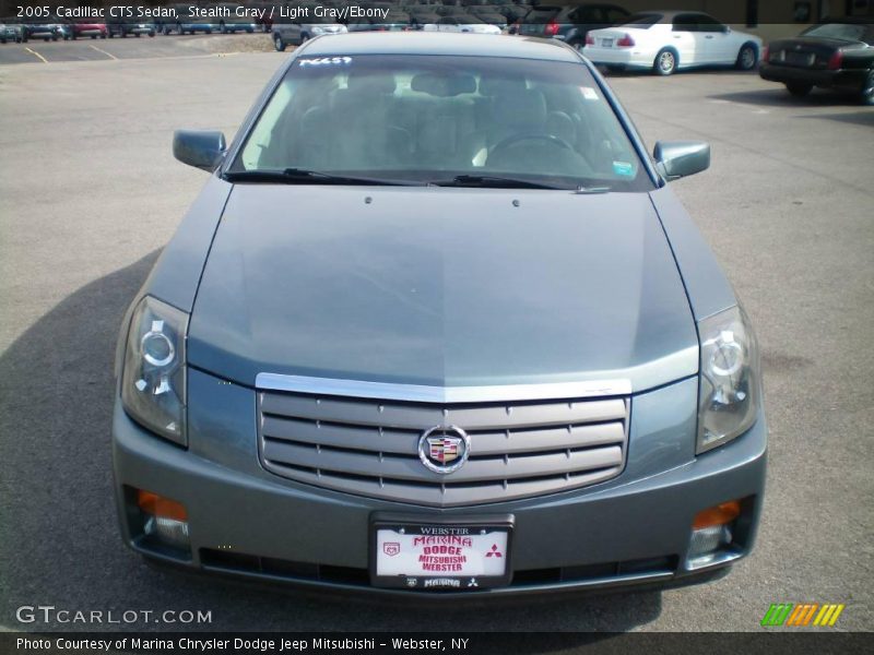 Stealth Gray / Light Gray/Ebony 2005 Cadillac CTS Sedan