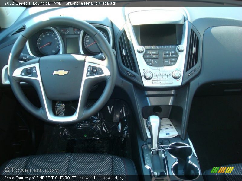 Graystone Metallic / Jet Black 2012 Chevrolet Equinox LT AWD