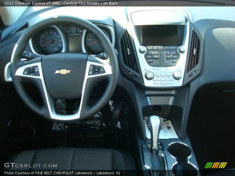 Cardinal Red Metallic / Jet Black 2012 Chevrolet Equinox LT AWD