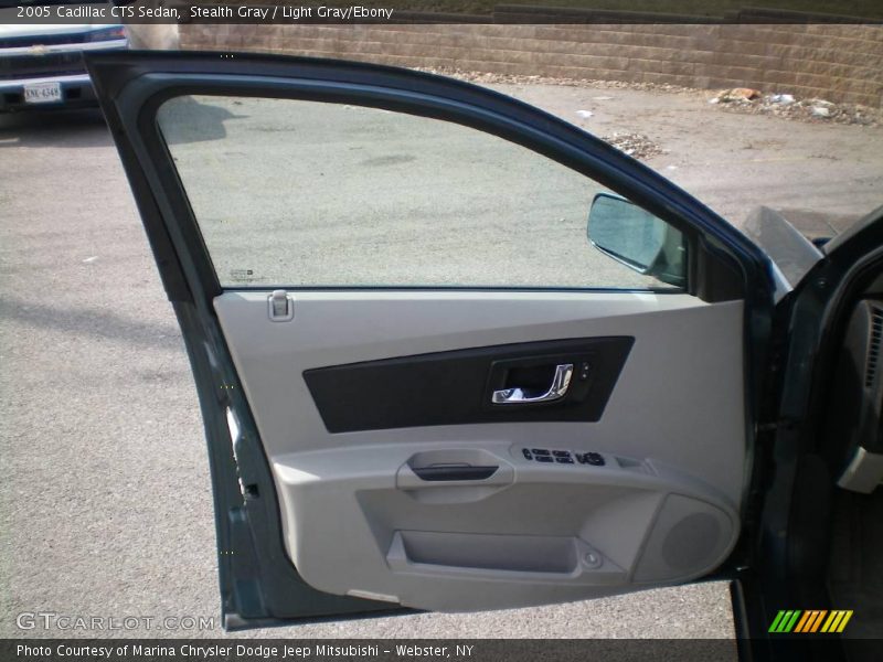 Stealth Gray / Light Gray/Ebony 2005 Cadillac CTS Sedan