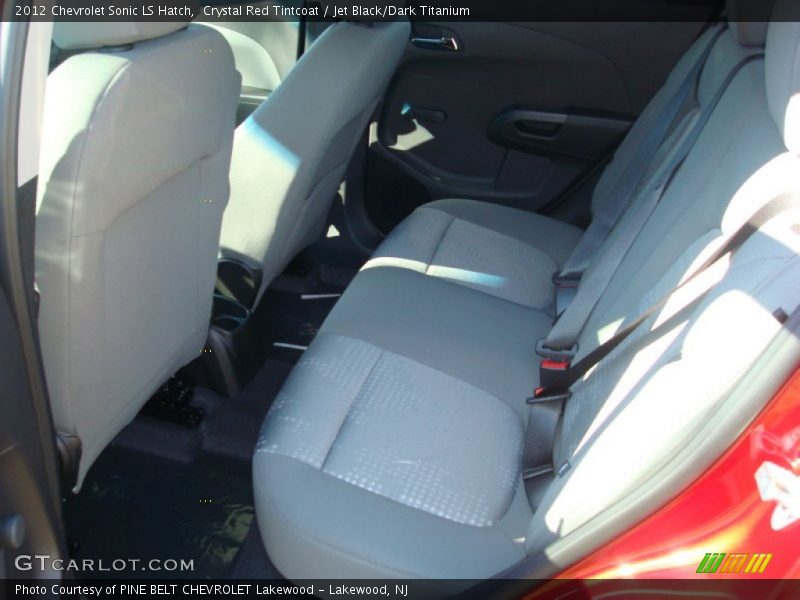 Crystal Red Tintcoat / Jet Black/Dark Titanium 2012 Chevrolet Sonic LS Hatch