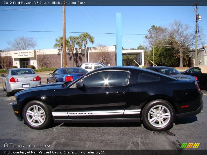 Black / Charcoal Black 2012 Ford Mustang V6 Coupe