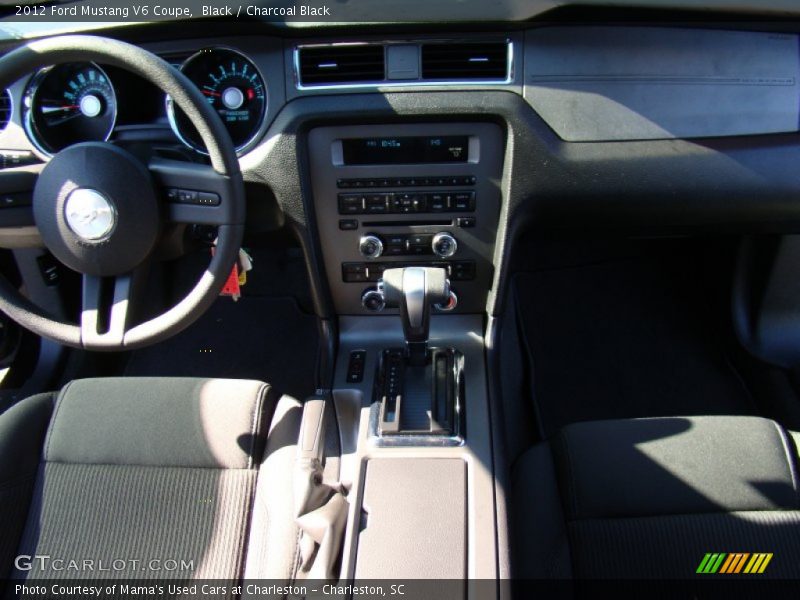 Black / Charcoal Black 2012 Ford Mustang V6 Coupe