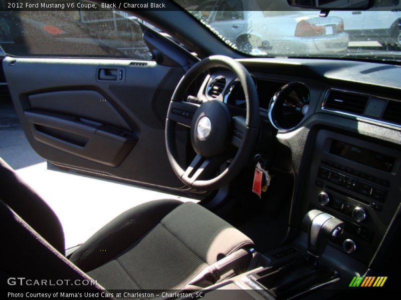 Black / Charcoal Black 2012 Ford Mustang V6 Coupe