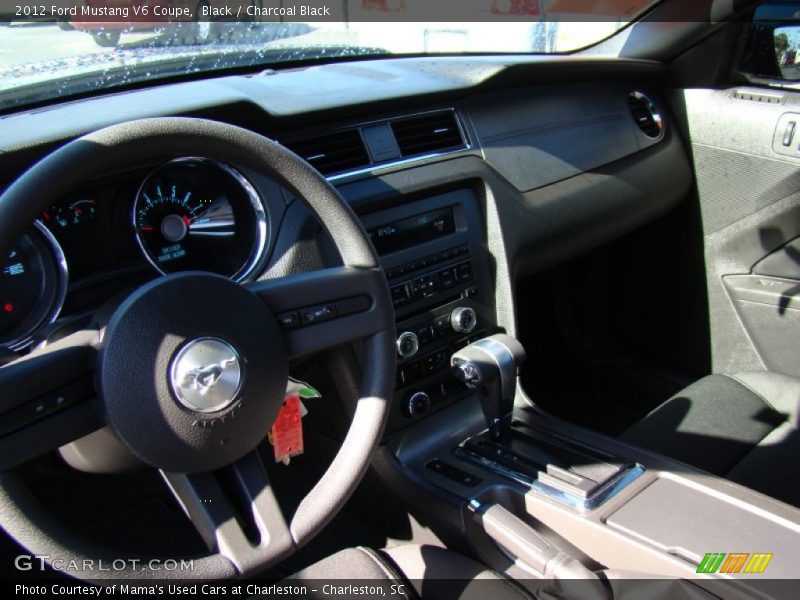 Black / Charcoal Black 2012 Ford Mustang V6 Coupe