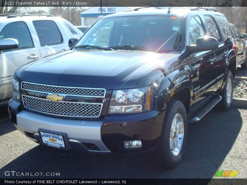 Black / Ebony 2012 Chevrolet Tahoe LT 4x4